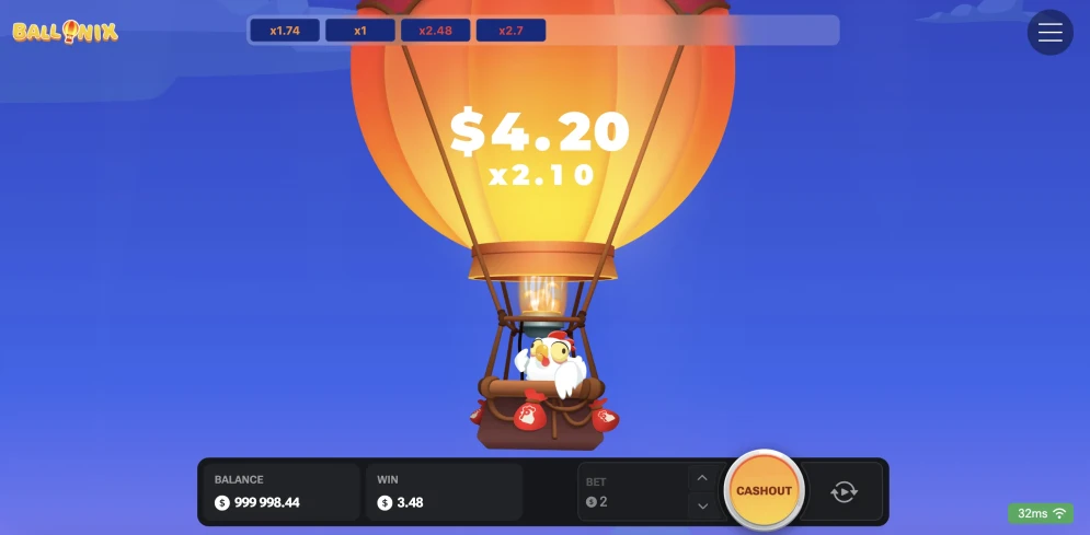Ballonix Slot